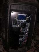 2 Large Black Pyle Speakers