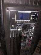 2 Large Black Pyle Speakers