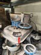 3 Amaco Electric Pottery Wheels and Benches
