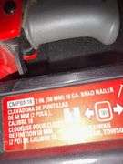 Craftsman Air Nailer With Case