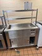 Serving Line For School Cafeteria 3 Pieces each is 46x28x59 Inches