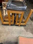 3 - Tables 10- Chairs 56 L. X 21W. X 37H.