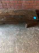 10ft Wooden Bench