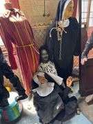 4 Mannequins Including 2 Nuns and other Prop