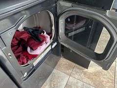 GE Electric Dryer - Model GTD65EBPL1DG - Serial No. LM845100C - 120V - Approx. 27in x 27in x 43in