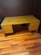 Wooden Computer Desk 66in. L. X 3ft. W. X 29in. H.