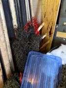 All Wood and Prop Lumber on the Wall, Turf, Mesh, Fencing