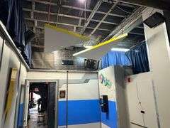 Contents and Partitions of Cosmic Nightclub Themed Escape Room - (2 Separate Rooms) - *See Pics!*