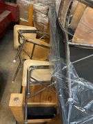 3 - Tables 10- Chairs 56 L. X 21W. X 37H.