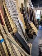 All Wood and Prop Lumber on the Wall, Turf, Mesh, Fencing