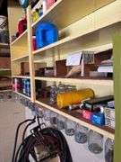 Contents Of Corner Shelves - Hardware and Product
