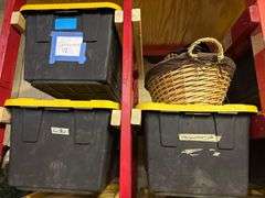 20 Large Boxes and Bags with Props, Decor, Gargoyles, Fear Flaps, Pumpkins, Lighting, Candles