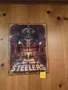 Budweiser Steelers Clock
