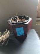 Metal Fireplace, Kenmore Air Conditioner, Various Decor