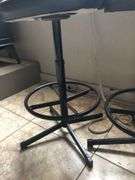 2 Leather Cushioned Bar Stools