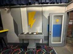 Contents and Partitions of Cosmic Nightclub Themed Escape Room - (2 Separate Rooms) - *See Pics!*