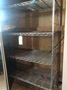 5ft Metal Wire Shelf with 4 Shelves, Blankets and Pillows