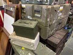 8 Various Sized Equipment Cases
