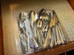 Contents of 2 Bottom Cabinets and Drawers, Pots/Pans, Silverware, Etc.