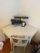 Henry Link French Provincial Dresser With Hutch & Corner Desk with Chair