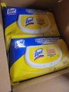 10 Boxes of Lysol Disinfecting Wipes
