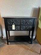 Wooden Display Shelf With Drawers 32 in. L. X 14in. W. X 33in. H.