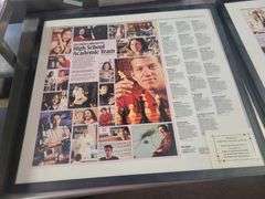 2 Pictures USA Today 2004 and 2005 High School Academic Team 26x30in