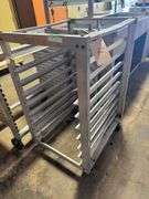 Mobile Speed Rack - 1/2 Height