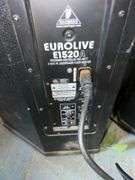 3 Behringer Speakers 2 Eurolive E152OA and Eurolive B208D