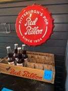 Red Ribbon Pop Display 15in. Diameter