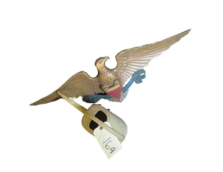 Watering Can and Eagle Decor image