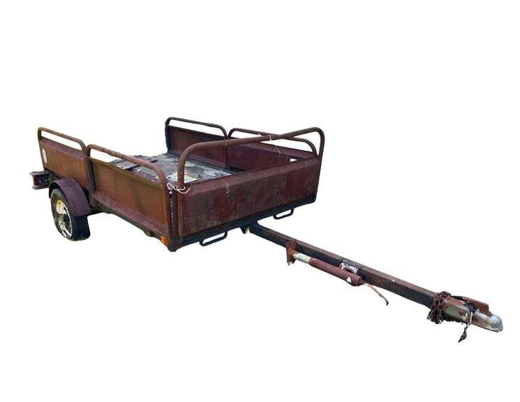 Small Equipment Trailer - Approx. 8ft x 5ft - *No Title Bill of Sale Only* image