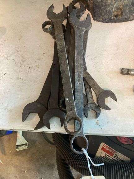 Various Sized Fixed Wrenches