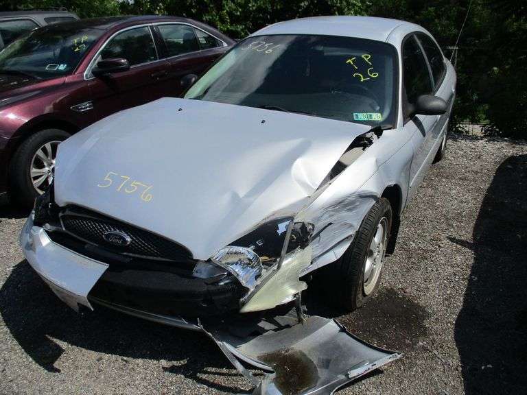 SILVER, 2004, FORD TAURUS, 1FAFP53224G175756, KEY ,