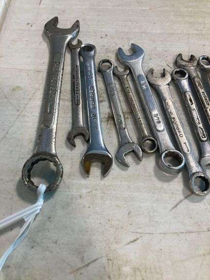 Various Sized Fixed Wrenches