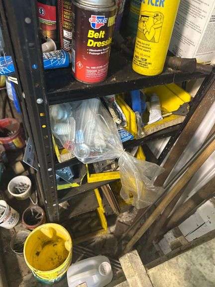 Steel Shelf Contents Included