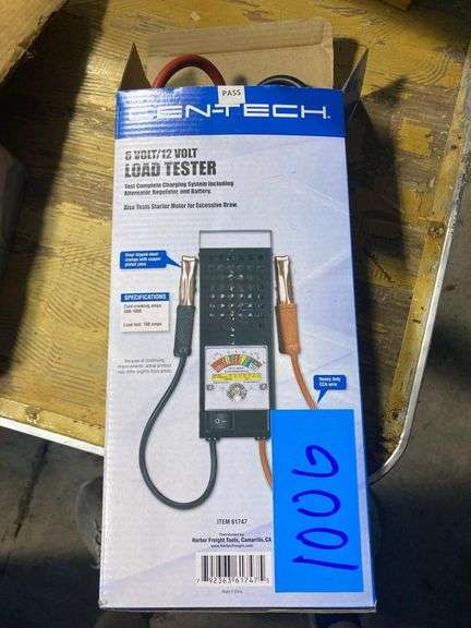 Cen-Tech 6 Volt/12 Volt Load Tester