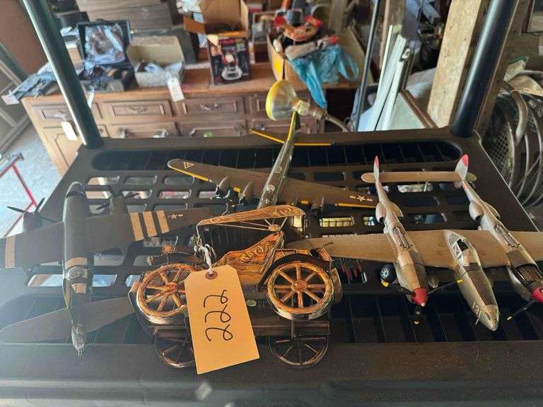 Toy Airplanes and Vehicle