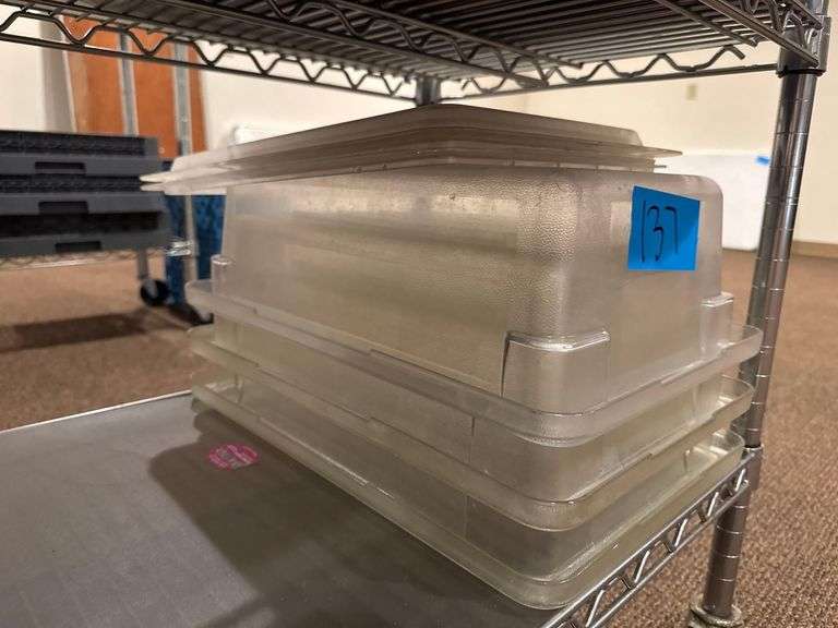 Plastic Tubs with Lids