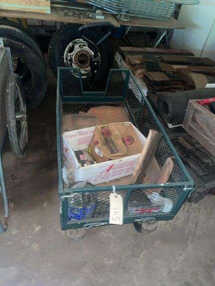 Wagon with Miscellaneous Items