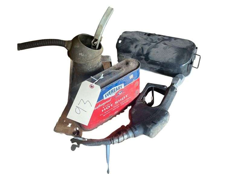 4 Cell Power 6 Volt Hot Shot, Gas Pump, Fuel Tank image