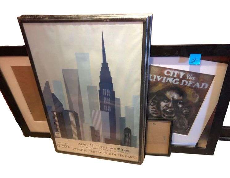 2 24in x 36in Poster Frames, Various Other Poster Frames