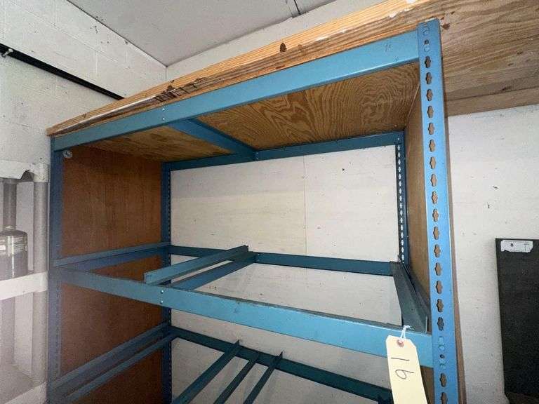 Metal Shelving Rack - 70in x 32in x 82in