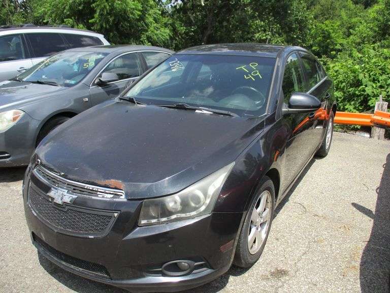 BLACK, 2012, CHEVROLET CRUZE, 1G1PF5SC6C7187346, KEY ,