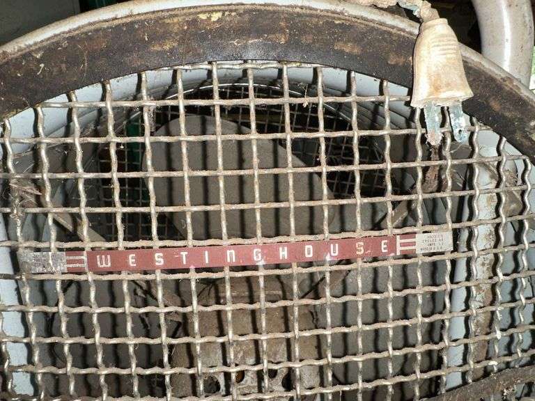 Vintage Westinghouse Mobilaire Rolling Floor Fan - 4ft Tall