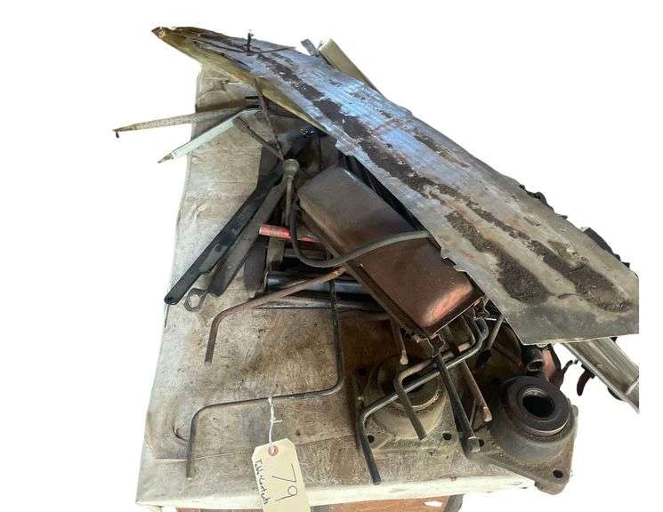 Table Contents - Split Block, Heavy Duty Wrenches, Scrap, Mechanical Jack, Other Miscellaneous Items image