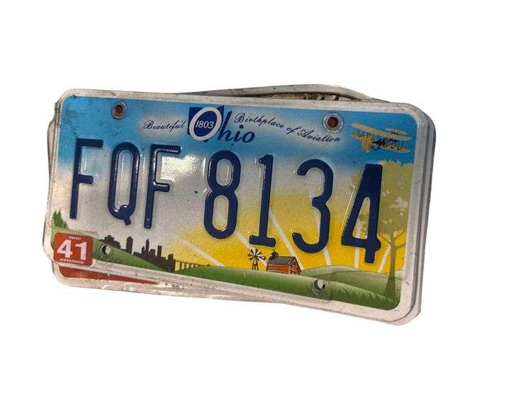 Ohio License Plates image