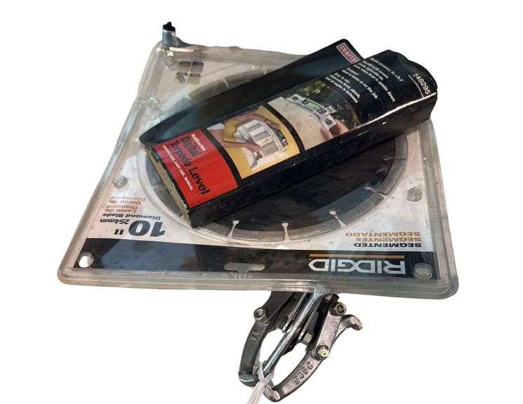 Craftsman Laser Level - Rigid 10 in Saw Blade - Electric Screwdriver image