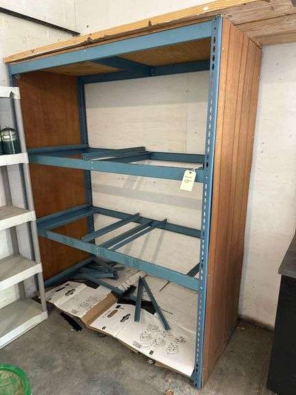Metal Shelving Rack - 70in x 32in x 82in
