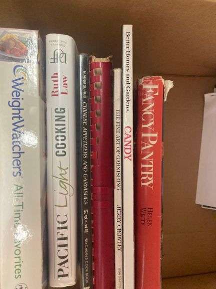 Assorted Cookbooks and Recipe Books